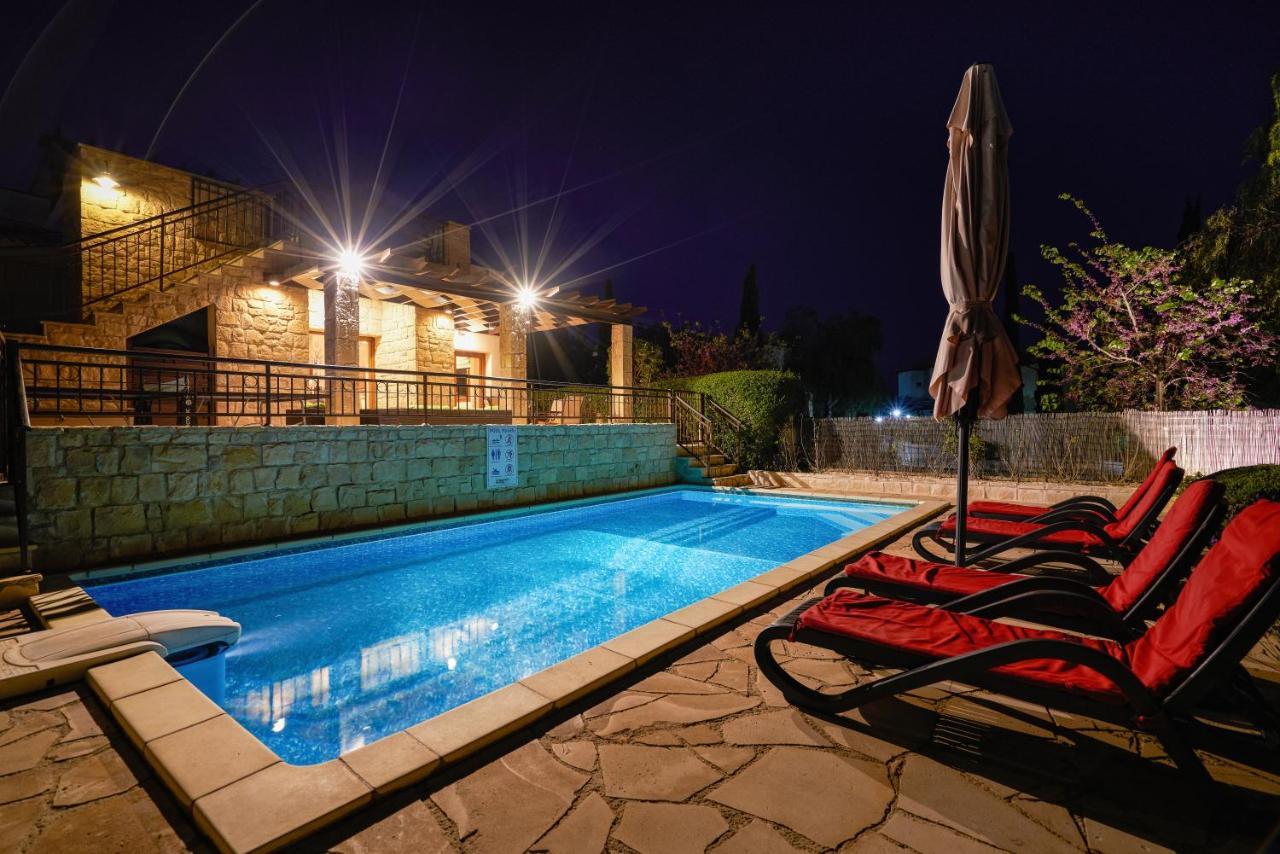 3 Bedroom Villa Madelini With Private Pool, Aphrodite Hills Resort Kouklia Exterior photo